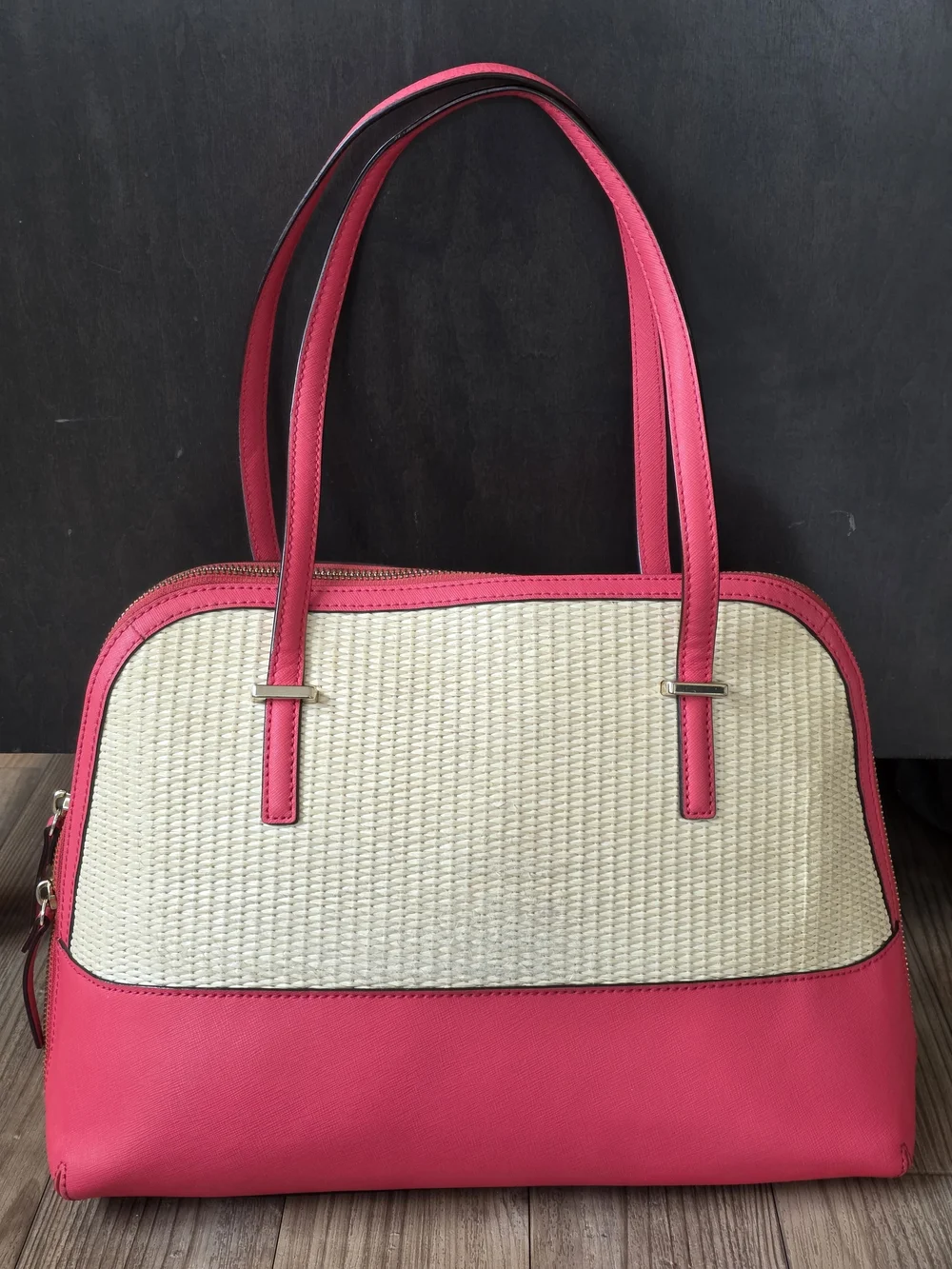 Kate Spade New York a Kate Spade Cedar Street Straw Maise handbag